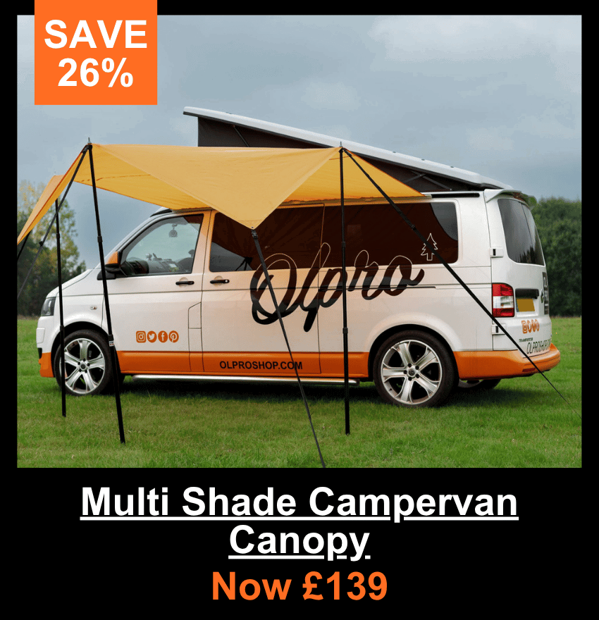 Multi Shade Campervan Canopy