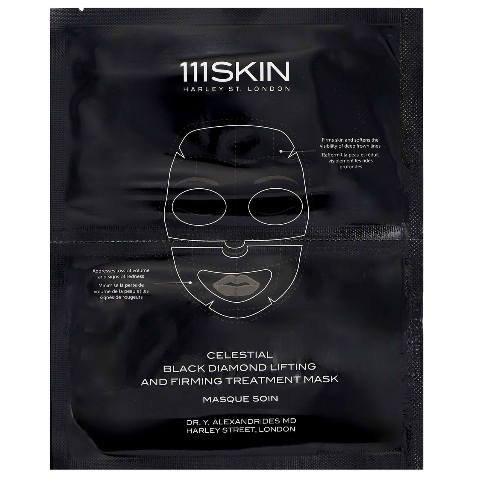Image of 111SKIN Intensive Celestial Black Diamond Lifting & firming Treatment Mask 5 x 31ml