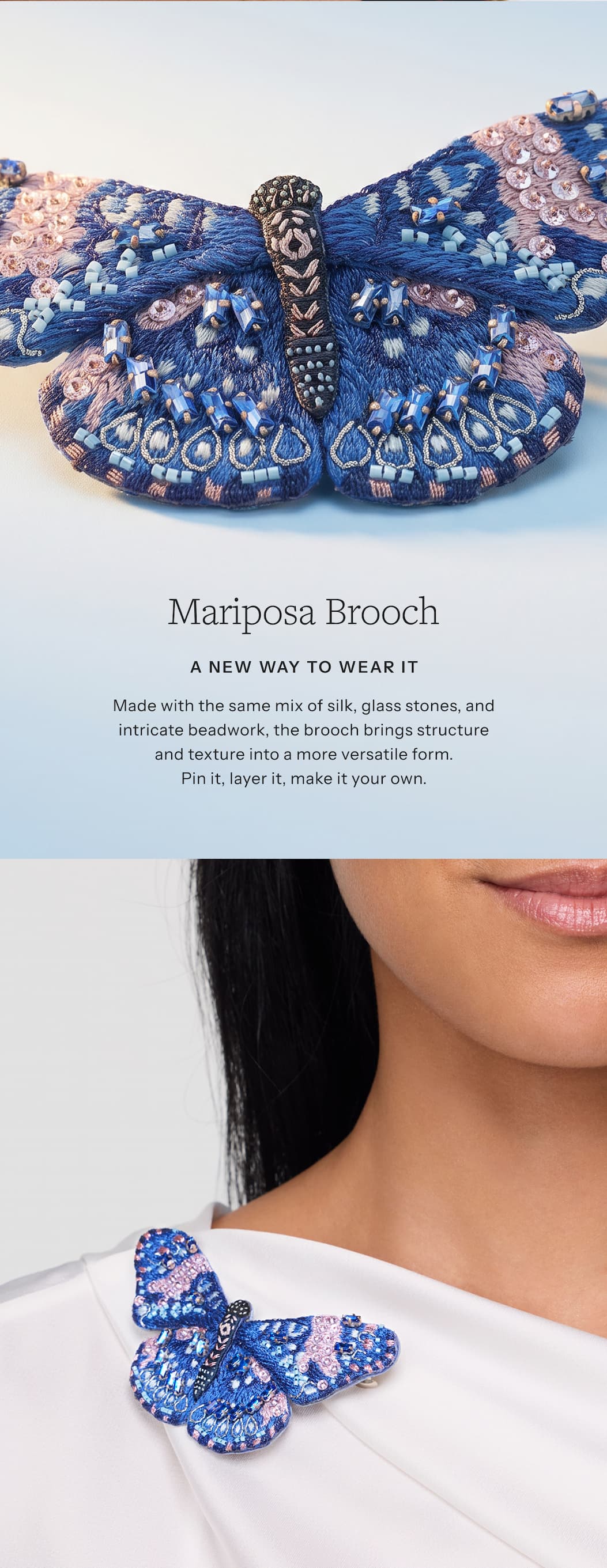 Mariposa Brooch