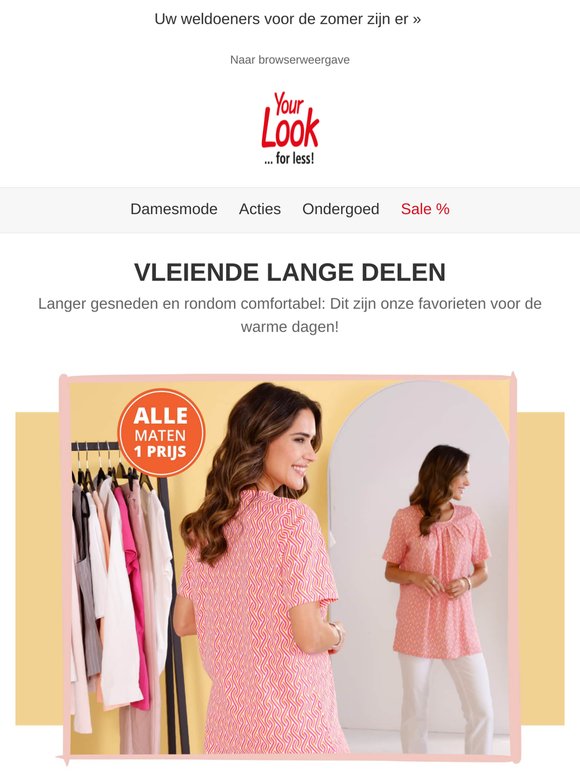 Onze outfit-tip: flatteuze longshirts 😍