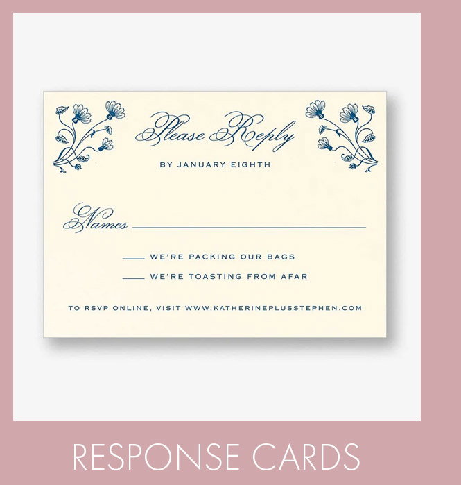 Wedding RSVP Cards