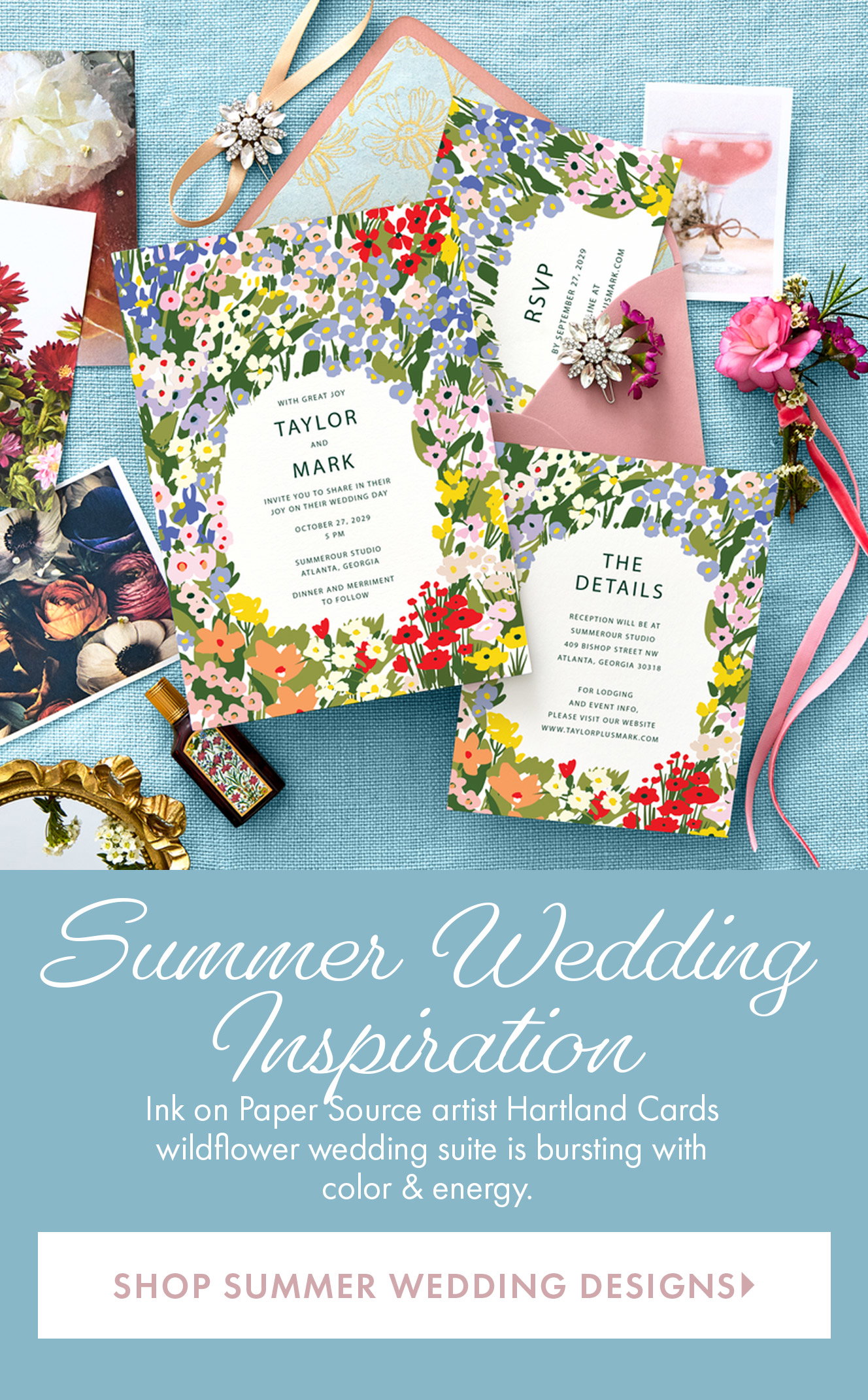Summer Wedding Invitations
