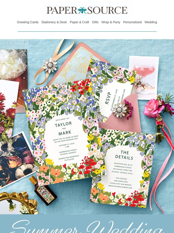 Your Summer Wedding Mood Board