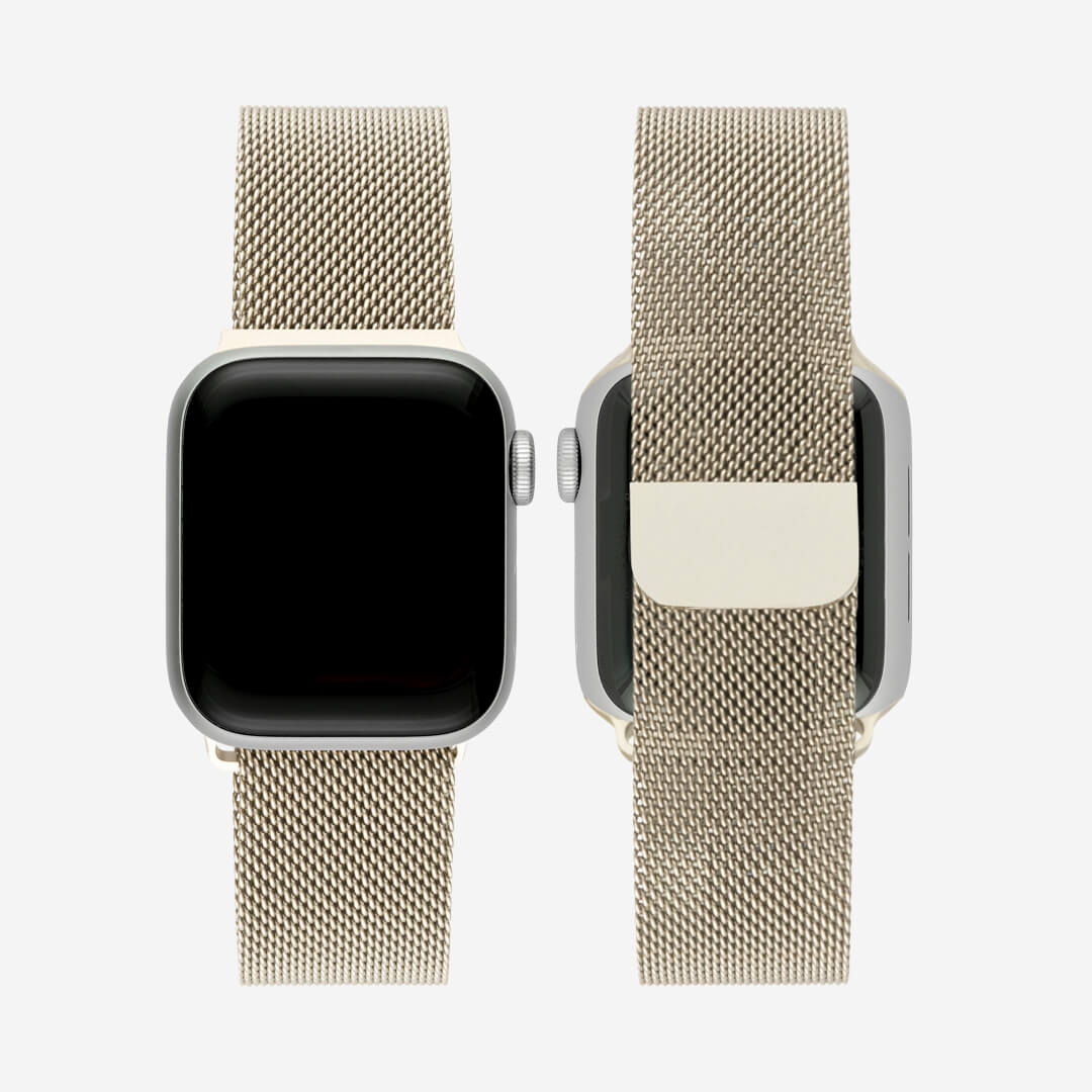 Image of Milanese Loop Apple Watch Band - Starlight
