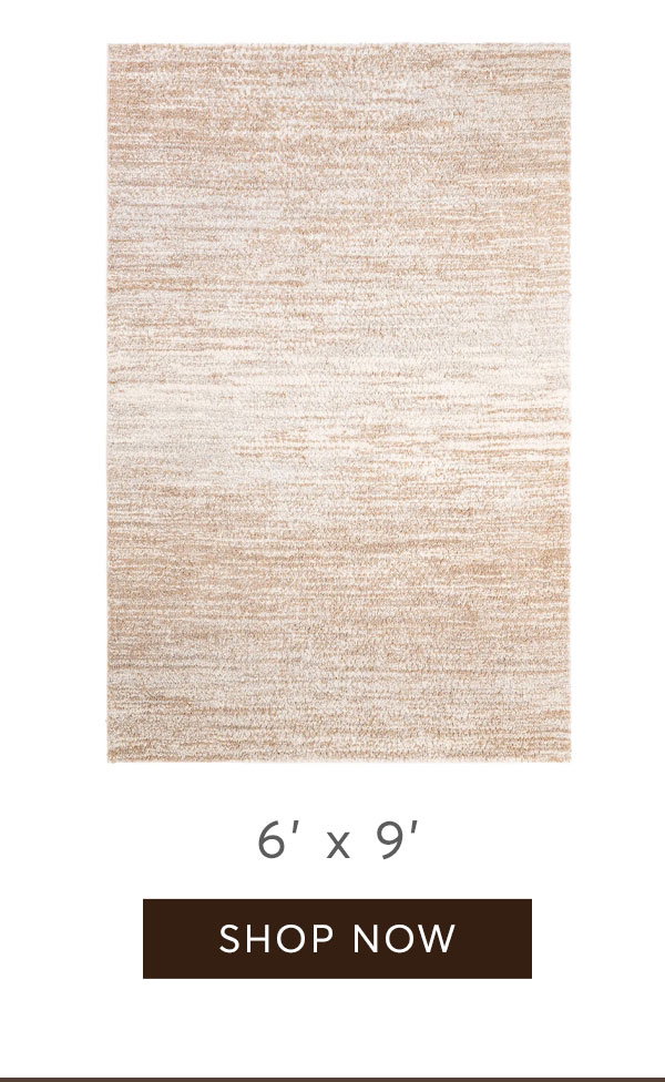 6' x 9' Sepia Rug