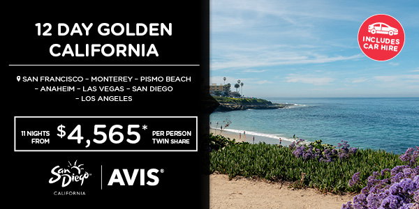 Golden California Self Drive
