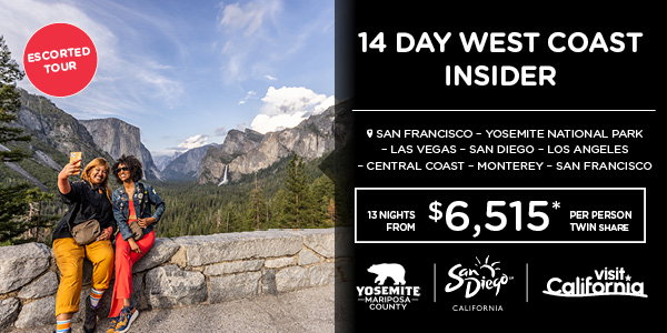 West Coast Insider Escorted Group Tour