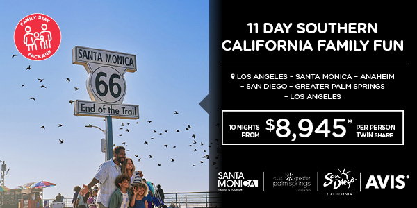 Southern California Family Fun Self Drive