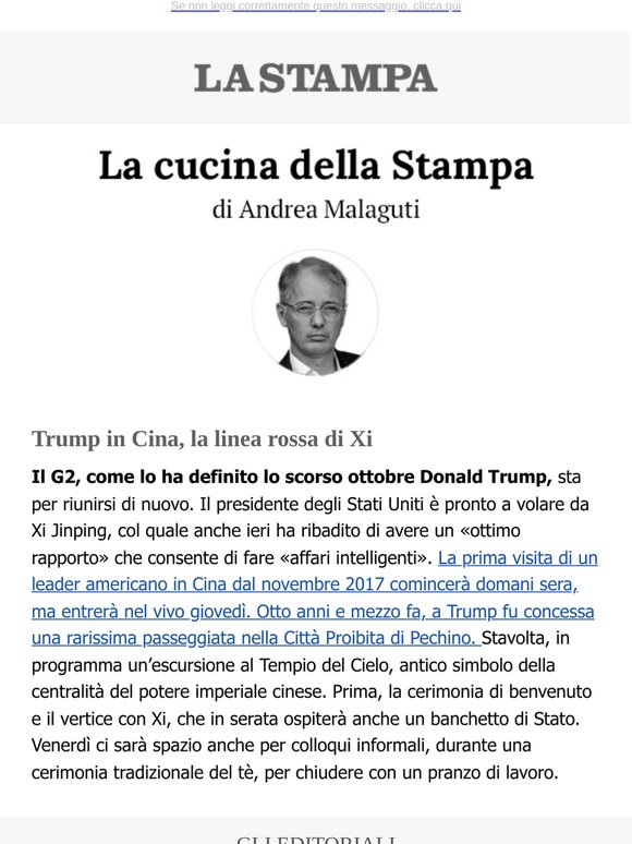 Trump in Cina, la linea rossa di Xi