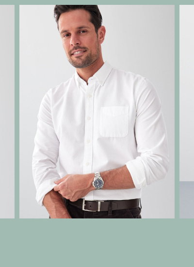 Plain Casual Oxford Long Sleeve Shirt