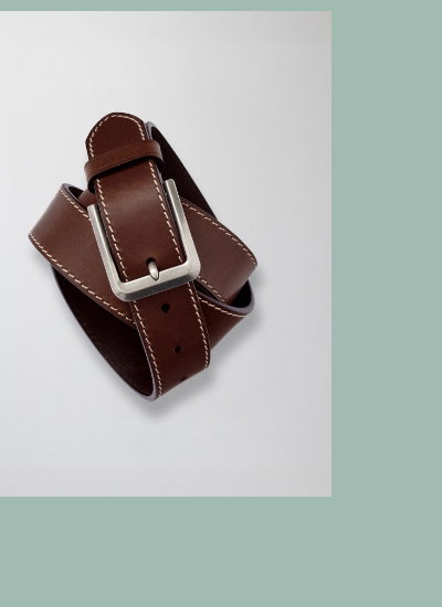 Stitch Leather Belt