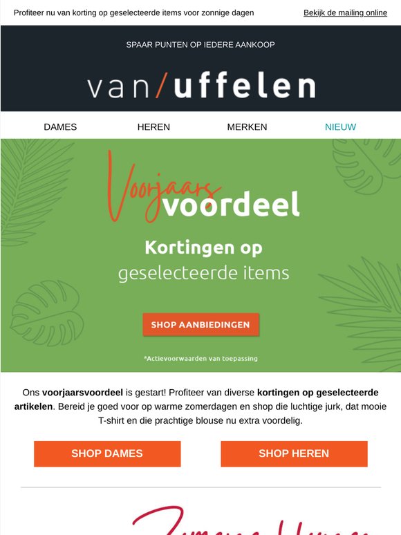Voorjaarsvoordeel is gestart