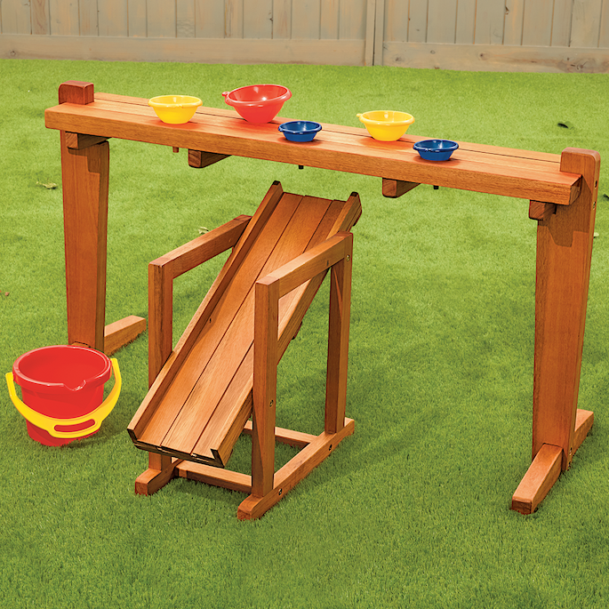 Excellerations® Outdoor Rack & Slide - w/out Accessories