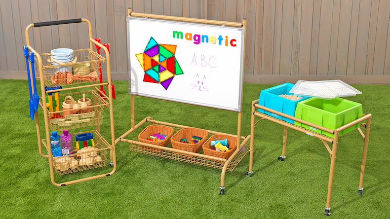 Environments® Outdoor Play & Storage Set