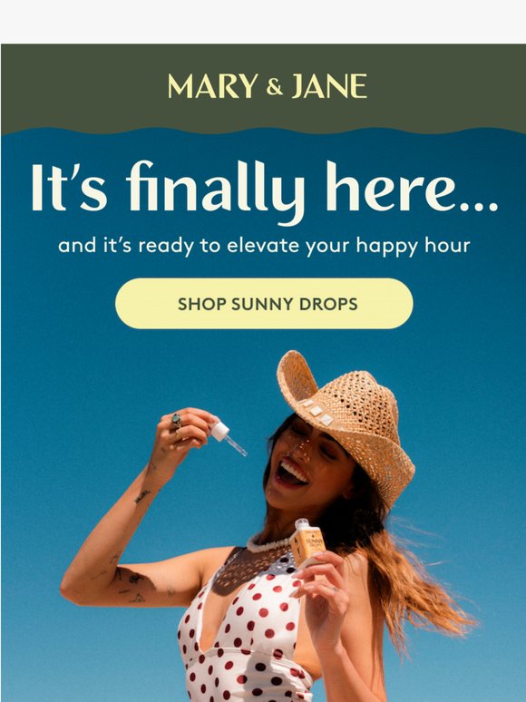 Sunny Drops is officially live 🌞