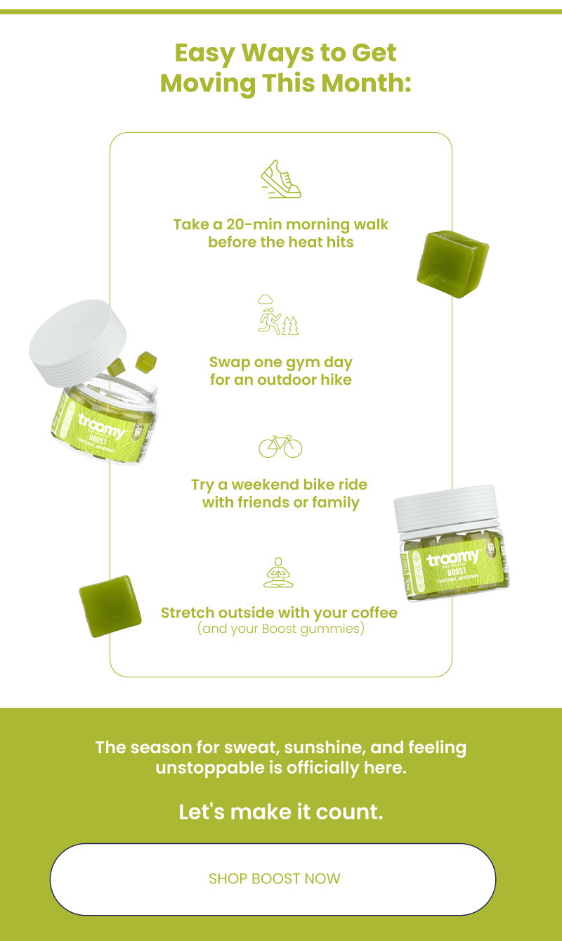 Boost - Cordyceps - Energy - Functional Mushrooms - Summer - Exercise - Troomy Nootropics in Whittier, CA