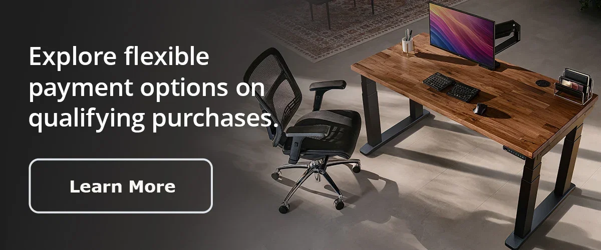 Explore flexible payment options on qualifying purchases.