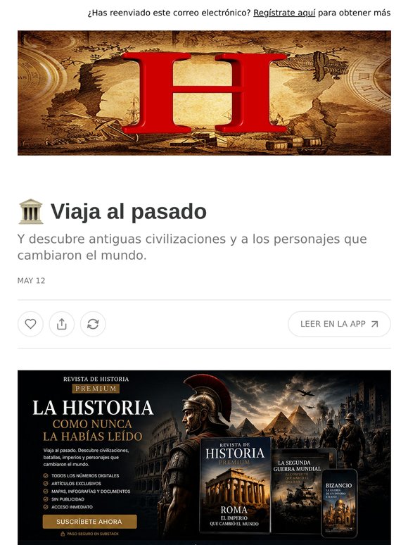 🏛️ Viaja al pasado