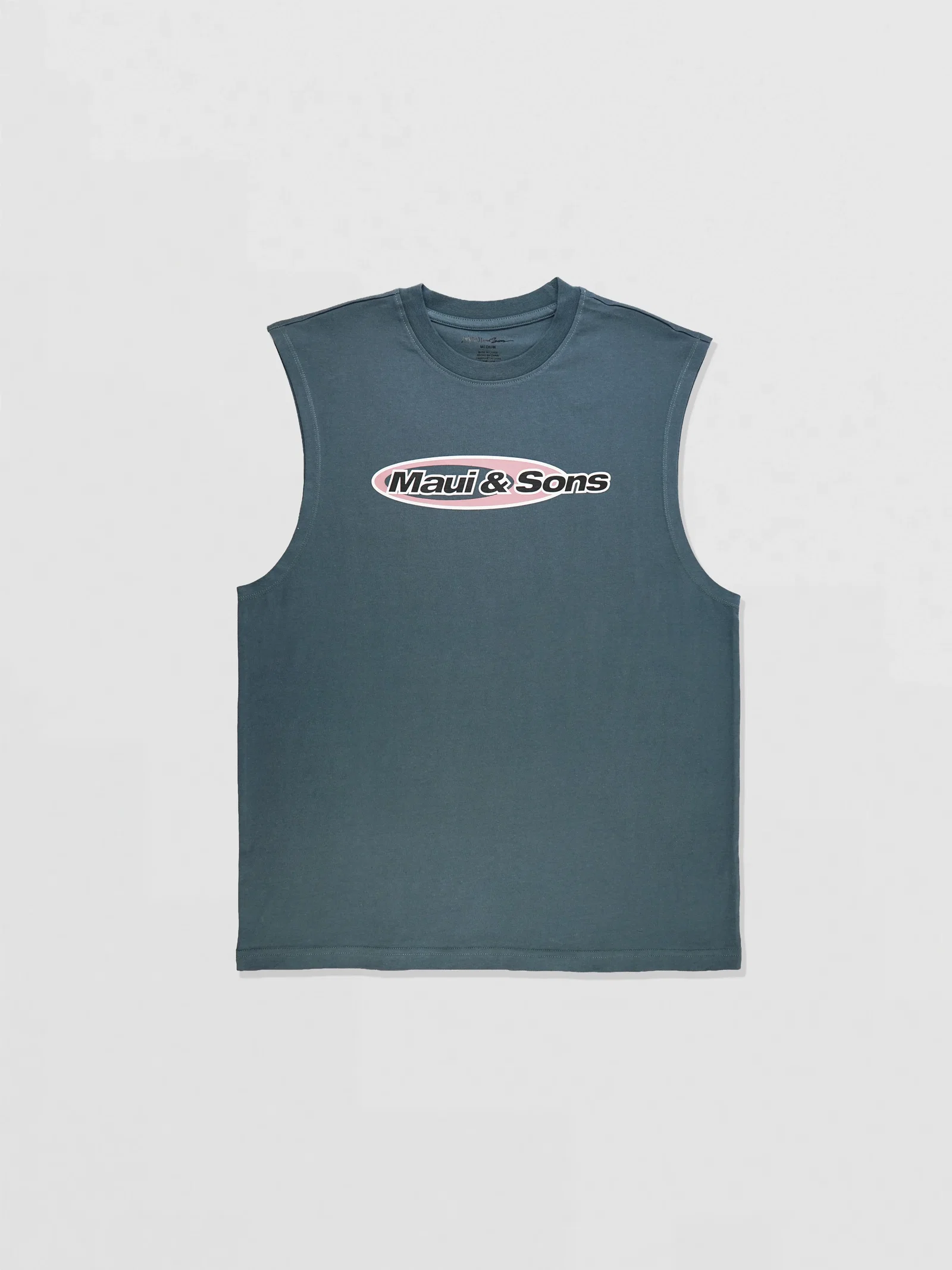 Flying Disc Muscle Tank Top - STORM / S
