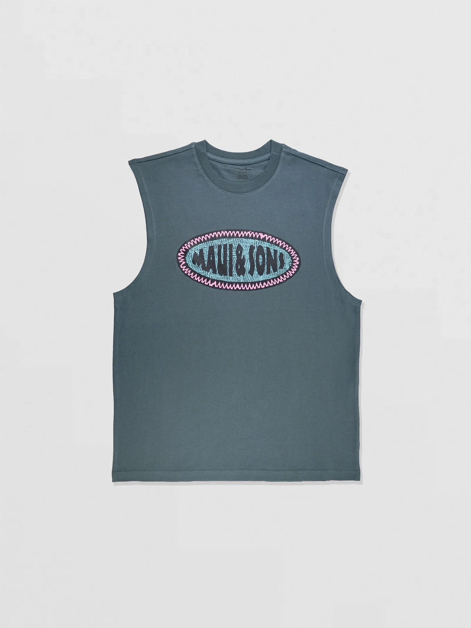 Madras Muscle Tank Top