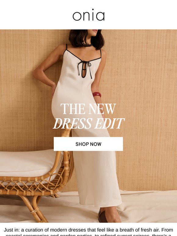 “I need new dresses”