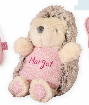 Personalised Hedgehog Plush Toy