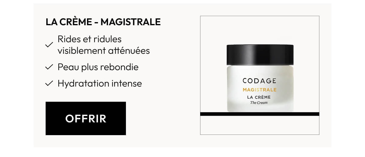 La Crème - MAGISTRALE Codage