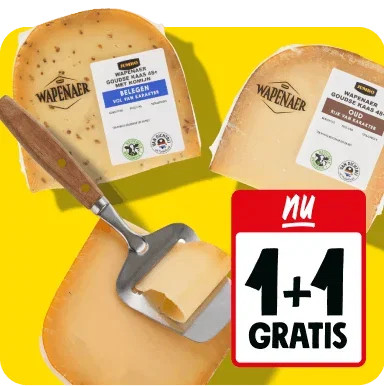Alle Wapenaer 48+ stukken nu 1+1 gratis