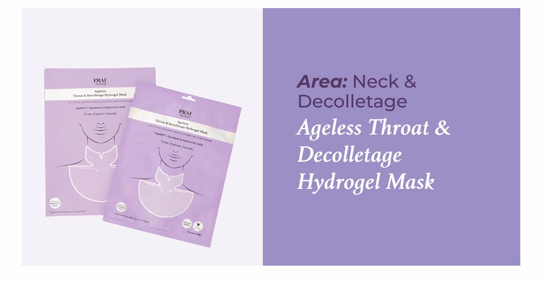 Ageless Throat & Decolletage Hydrogel Mask (3-Pack)