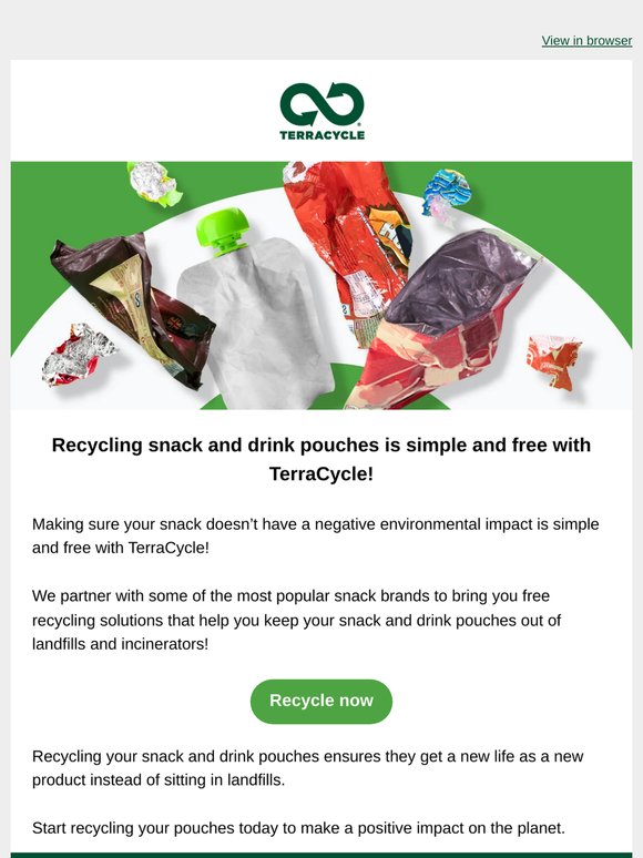 Have a snack without a negative impact 🧃🌎