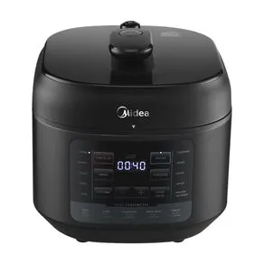 Panela de Pressão Elétrica 5L NutriPro Preta Midea Outlet PPD5P2_OUT - 220v