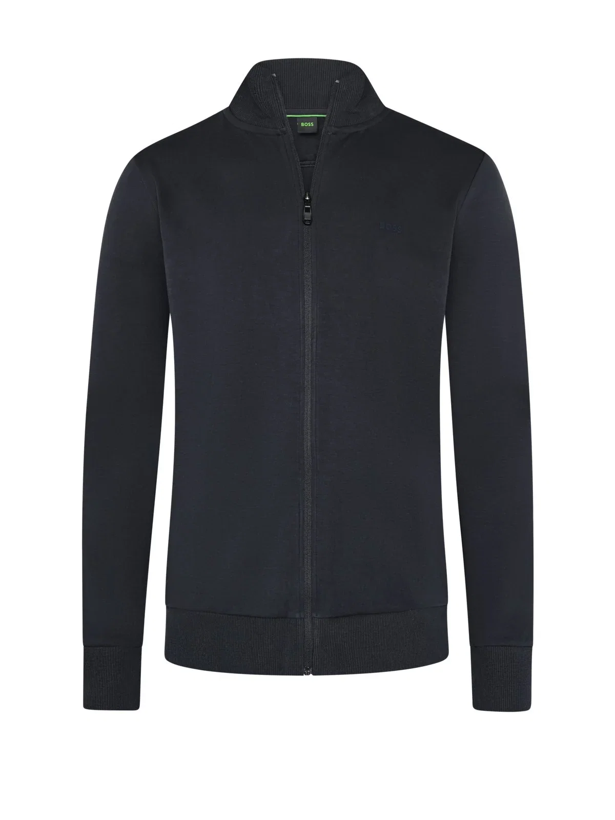 Lightweight sweat jacket with stretch content