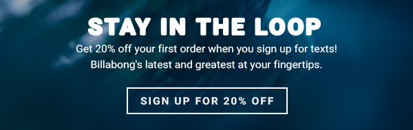 Sign Up For 20% Off