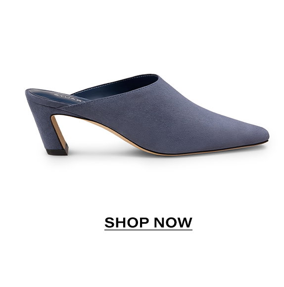 Stassi Mule 50 in Stormy Blue