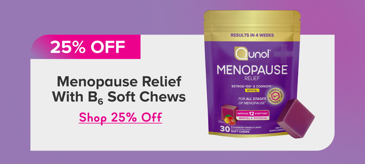 Menopause Relief With B6 Soft Chews