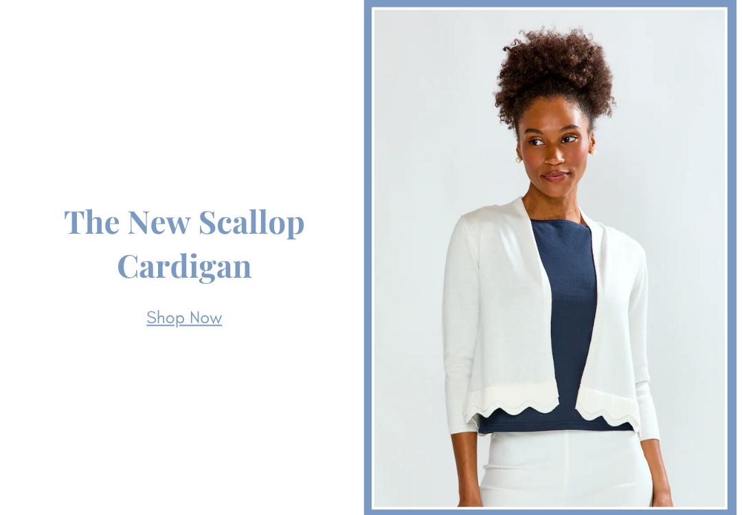new scallop cardi