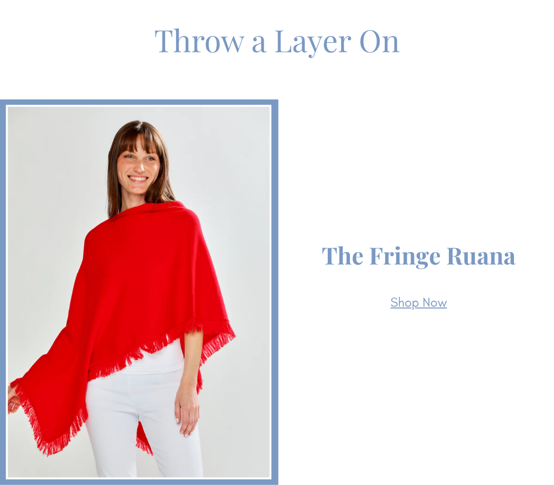 thr fringe ruana