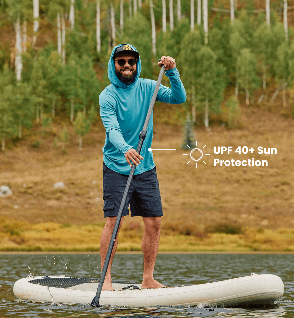 UPF 40+ Sun Protection