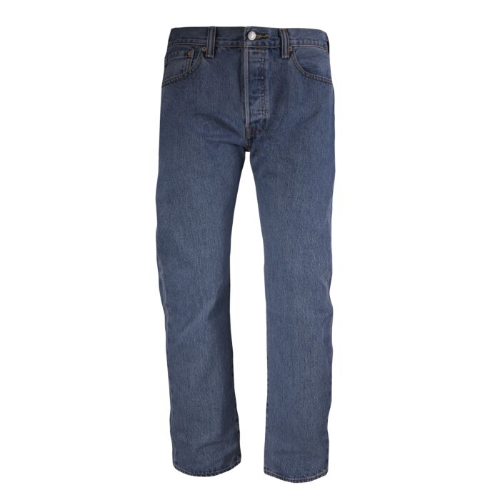 Levi's Herren Jeans 501, mit Knopfleiste , stone washed