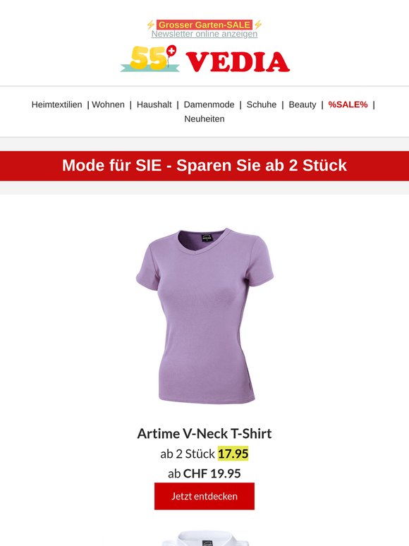 ⭐Mode-Tipp: Sparen Sie ab 2 Stück