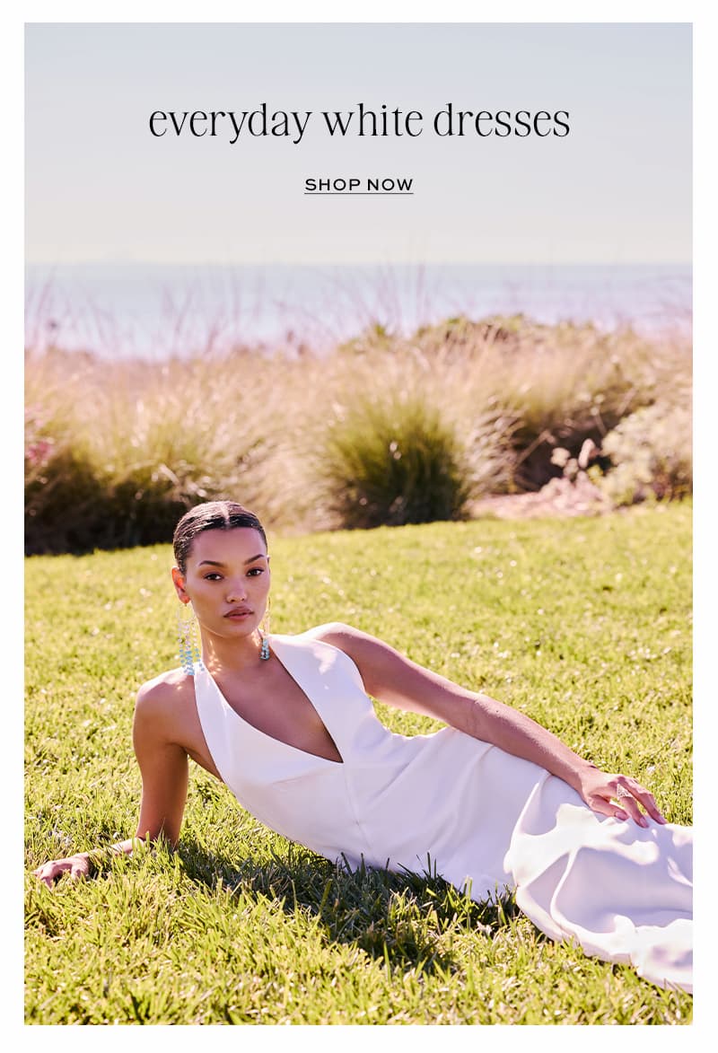Everyday white dresses
