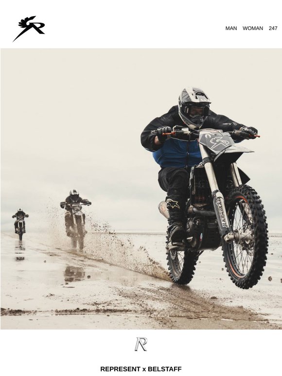 Represent x Belstaff. Tomorrow.