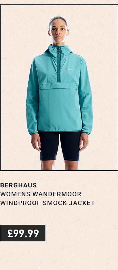 Berghaus Womens Wandermoor Windproof Smock Jacket