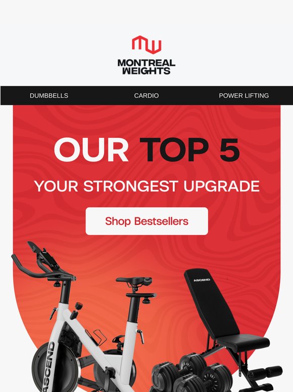 Join 50,000+ lifters—our top 5 bestsellers 💪