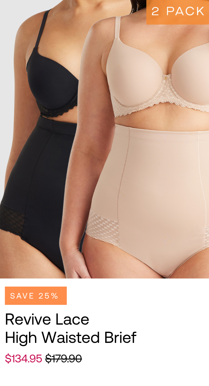 Revive Lace High Waisted Brief