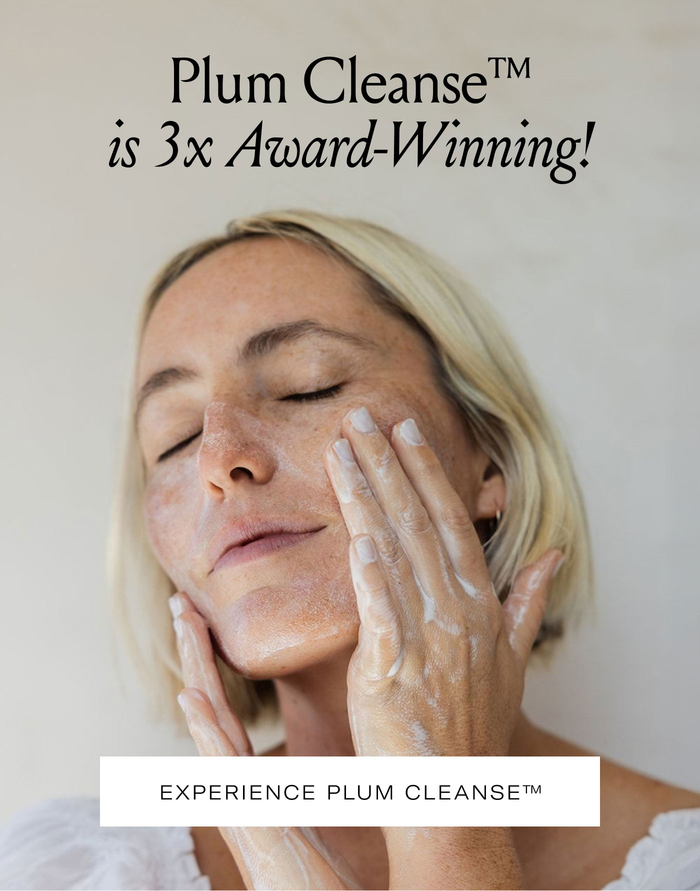 Plum Cleanse™ is 3x Award-Winning! EXPERIENCE PLUM CLEANSE™