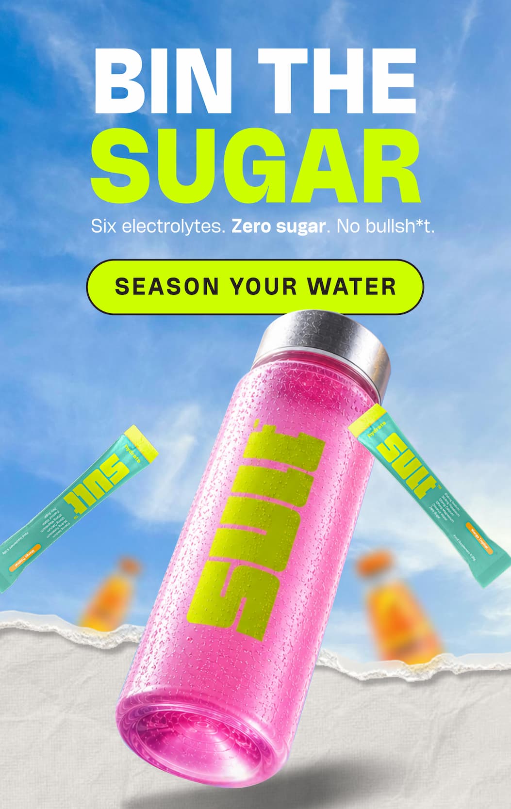 Bin the sugar