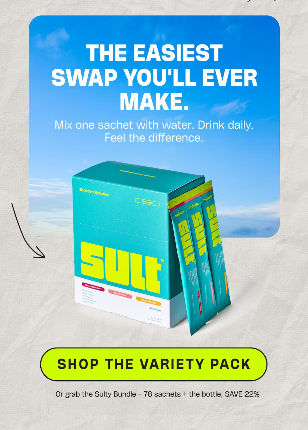 The easiest swap you will ever make