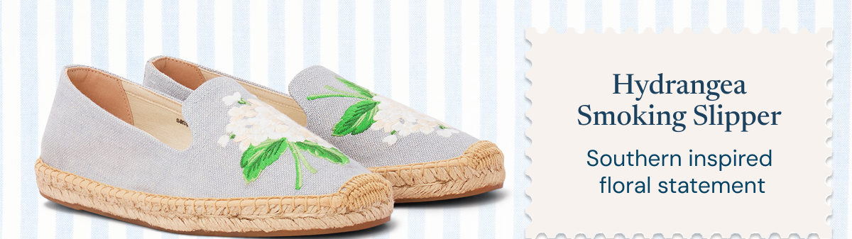 Hydrangea Smoking Slipper — Southern inspired  floral statement