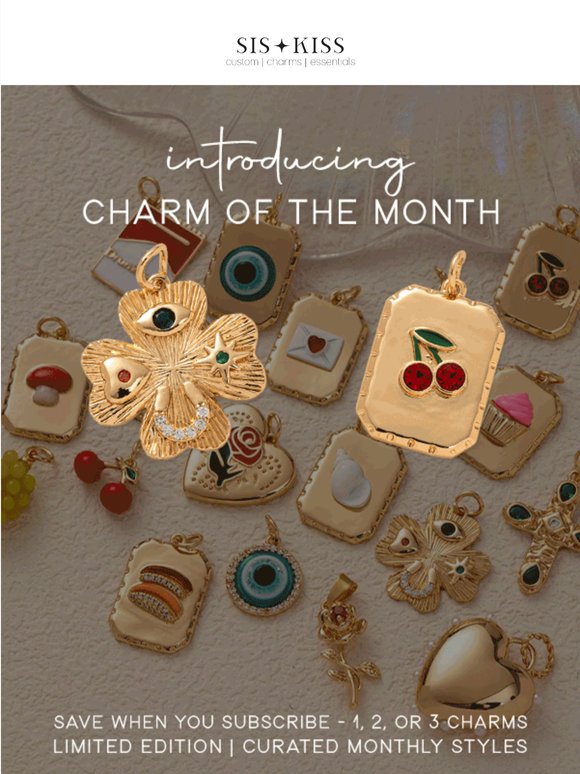 Charm School is in Session! 🍀 🍒 🦋